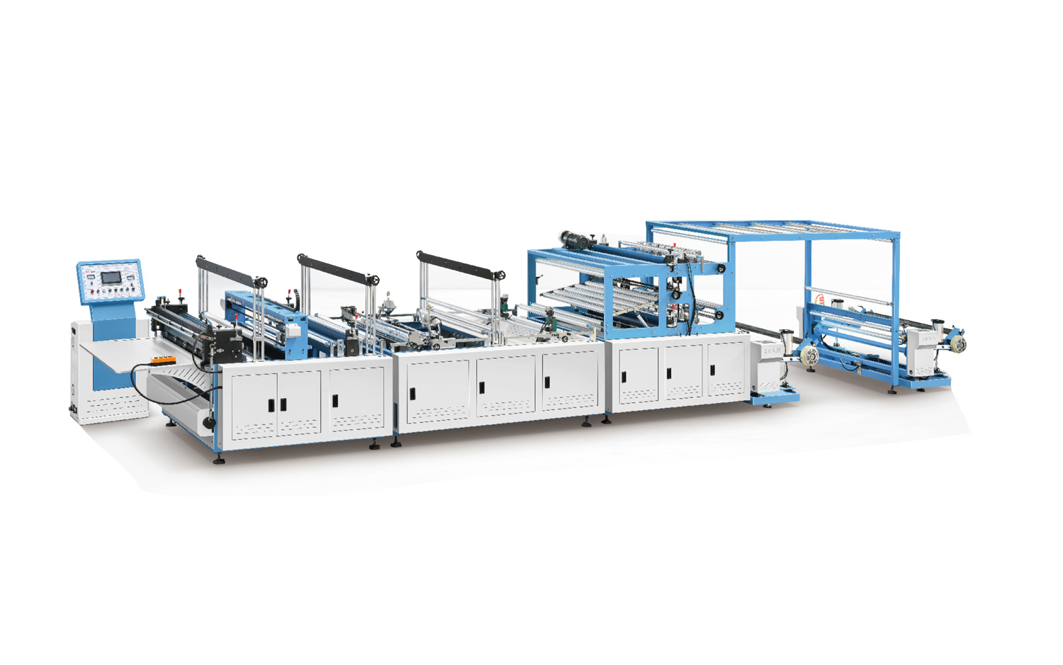 ZXL-1300雙放料無紡布制袋機(香蕉套袋、衛(wèi)浴潔具套袋、沙發(fā)套袋)